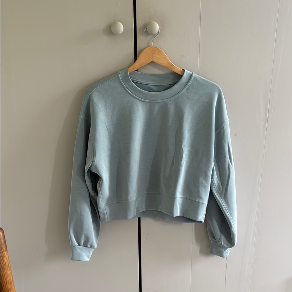Lululemon Softstreme Perfectly Oversized Cropped Crew